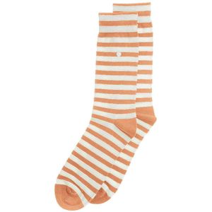 Alfredo Gonzales sokken harbour stripes oranje & wit unisex
