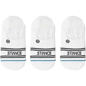 Stance sokken casual 3-pack footies basic wit heren