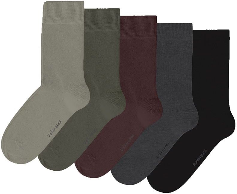 Björn Borg essential 5-pack sokken basic multi III heren