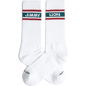 Jimmy Lion sokken athletic essentials wit unisex