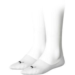 PUMA sokken 2-pack footies wit unisex