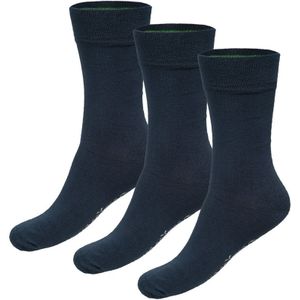 Bamboo Basics 3-pack sokken beau blauw unisex