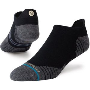 Stance sokken run feel360 infiknit light tab sneaker zwart unisex