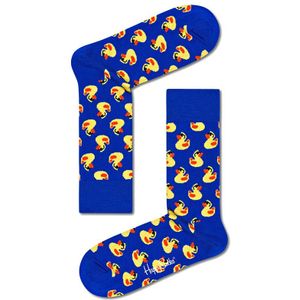 Happy Socks sokken rubber duck blauw unisex