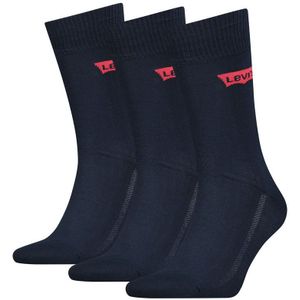 Levi&#039;s 3-pack sokken regular cut logo blauw unisex