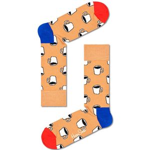 Happy Socks sokken my cup of tea oranje unisex