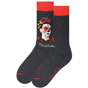 MuseARTa  sokken day of the dead grijs unisex