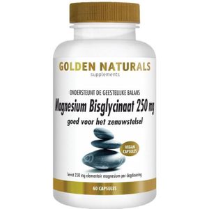 Magnesium Bisglycinaat 250mg (60 vegicaps)