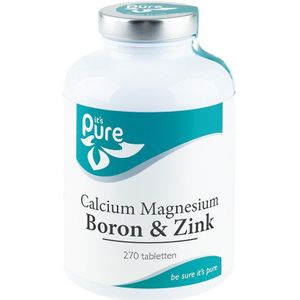 It's Pure Calcium Magnesium Boron & Zink (270 tabletten)
