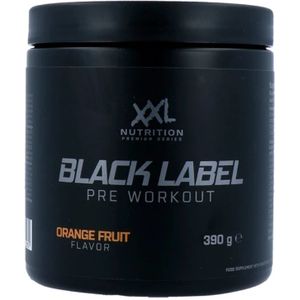 Xxl Nutrition Black Label Pre Workout Orange Fruit