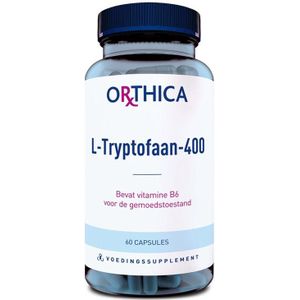 L-Tryptofaan 400mg (60 capsules)