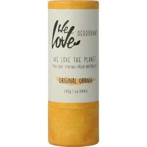 The planet 100% natural deodorant original orange
