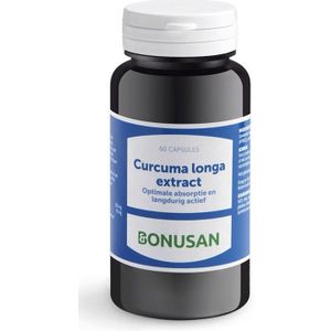 Bonusan Curcuma longa extract (60 vegetarische capsules)