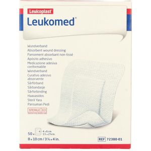 Leukomed Wondpleister - Steriel - 8,0 x 10 cm - 50 Stuks
