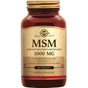 Solgar MSM 1000 mg (60 tabletten)