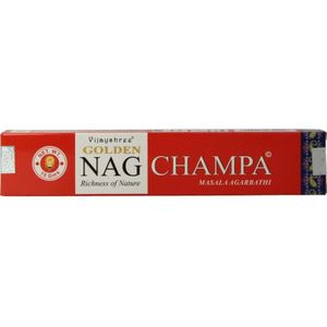 Wierook golden nag champa incense