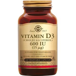 Solgar Vitamine D 600 IU (120 capsules)