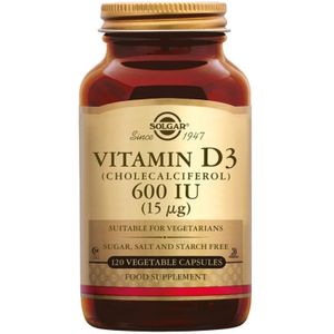 Solgar Vitamine D 600 IU (120 capsules)