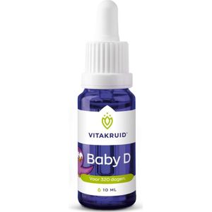 Vitakruid Vitamine D baby druppels (10 ml)