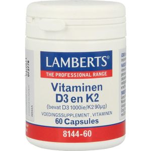 Vitamine D3 1000IE en K2 90mcg