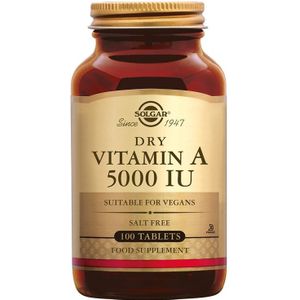 Solgar Vitamine A 5000 IU (100 tabletten)