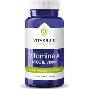 Vitakruid Vitamine A 4000 IE vegan (90 capsules)