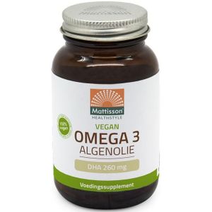 Vegan omega-3 algenolie DHA 260mg