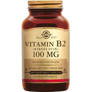 Solgar Vitamine B2 100 mg (100 capsules)