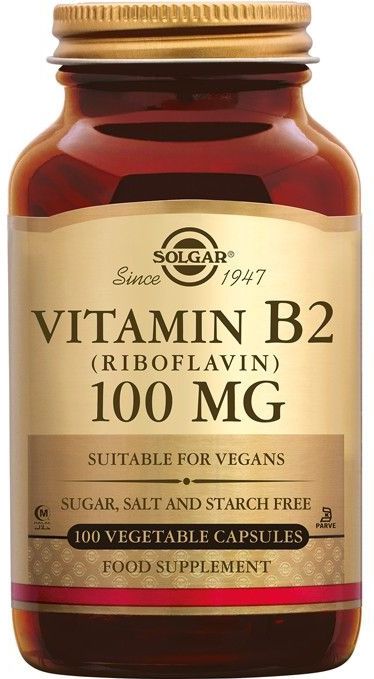 Solgar Vitamine B2 100 mg (100 capsules)