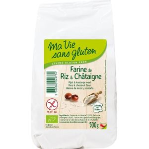 Rijst & kastanjemeel - glutenvrij - bio