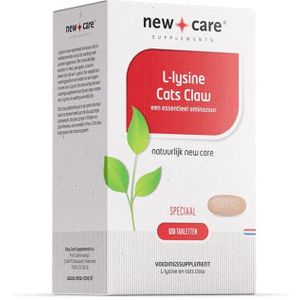 New Care L-Lysine Cats Claw (120 tabletten)