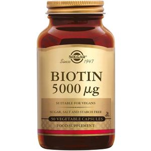 Solgar Biotine 5000mcg (50 capsules)