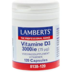 Lamberts Vitamine D3 3000IE/75mcg (120 capsules)