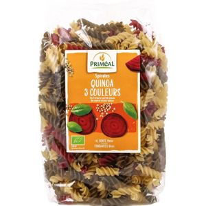 Organic fusilli 3 kleur tarwe quinoa bio