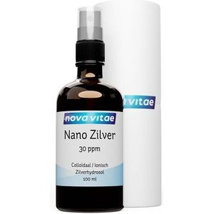 Nova Vitae - Nano Zilver Spray - 30 ppm - Colloïdaal - Ionisch - Zilverhydrosol - 100 ml
