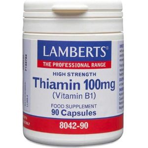 Lamberts Vitamine B1 (thiamine) 100mg (90 vegicaps)