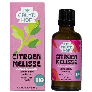 Melissa officinalis fol/citroenmelisse bio