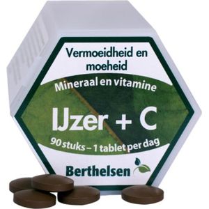 Berthelsen IJzer + vitamine C (90 tabletten)