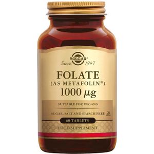 Solgar Foliumzuur ( Folate ) 1000 mcg