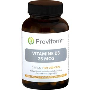 Proviform Vitamine D3 25mcg (100 capsules)
