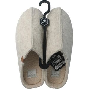 Zweedse slof beige 41/42 dames