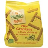 Aperitive mini crackers olijf rozemarijn bio