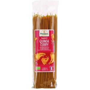 Organic spaghetti tarwe quinoa curry bio