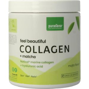 Purasana - Feel Beautiful - Collageen - Groene Thee - 300g