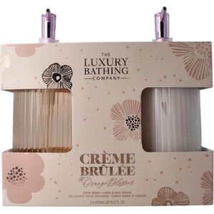 Heavenly hands wash & hand nail cream glass bottle