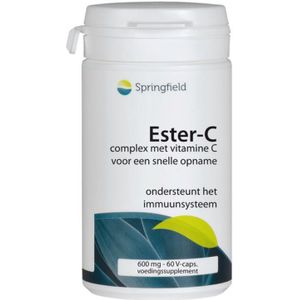 Springfield Ester-C gebufferde vitamine C (90 capsules)