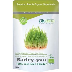 Barley grass raw juice powder bio