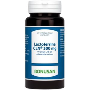 Bonusan Lactoferrine 300 mg (60 vegetarische capsules)