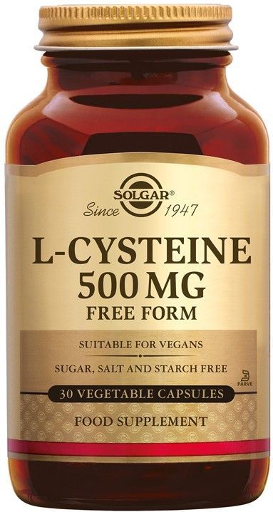 Solgar L-Cysteine 500 mg (30 capsules)