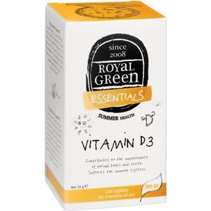 Royal Green Vitamine D3 (120 tabletten)